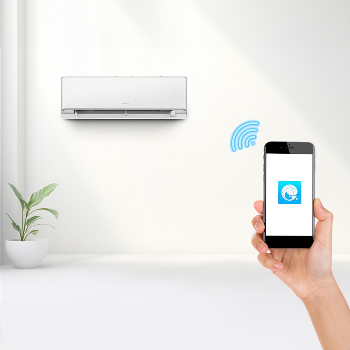 Gree AC Split Inverter Airy Series 1 PK Silver - GWC-09AIRY